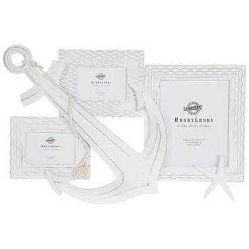 Anchor Wood Collage Wall Frame 3 Anchor Wood Collage Wall Frame
