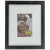 Budget ???? Black Matte Flat Wood Wall Frame - 8" X 10" ????