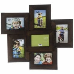 Coffee Collage Wood Wall Frame