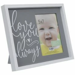 Love You Always Wood Frame - 5" X 7"