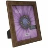 Antique Dark Walnut Rustic Wood Frame - 8" X 10"