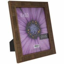 Antique Dark Walnut Rustic Wood Frame - 8" X 10"