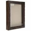Distressed Walnut Wood Shadow Box - 11" X 14" -Scotch Shop 350Wx350H 1498674 0717