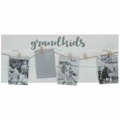 Best deal ???? Grandkids Clip Collage Wood Frame ????