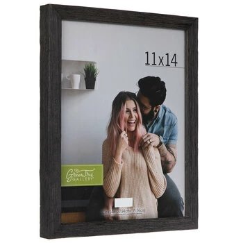 Black Rough Edge Wood Wall Frame 4 Black Rough Edge Wood Wall Frame - Image 2