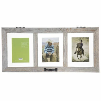 Distressed Gray Float Collage Frame 3 Distressed Gray Float Collage Frame