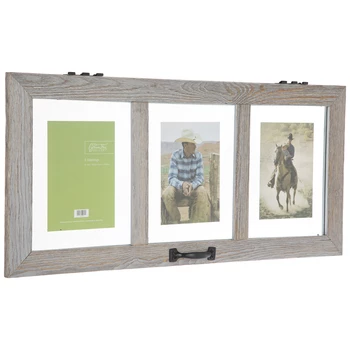 Distressed Gray Float Collage Frame 4 Distressed Gray Float Collage Frame - Image 2