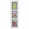 White Rustic Collage Wood Wall Frame