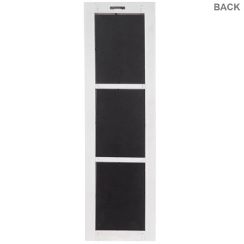 White Rustic Collage Wood Wall Frame 5 White Rustic Collage Wood Wall Frame - Image 3