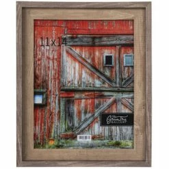 Two-Tone Barnwood Wall Frame