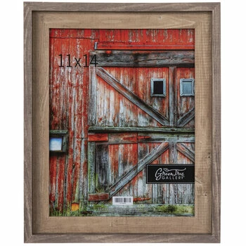 Two-Tone Barnwood Wall Frame 3 Two-Tone Barnwood Wall Frame