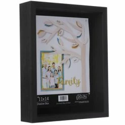 Brand new ???? Wood Shadow Box - 11" X 14" ????