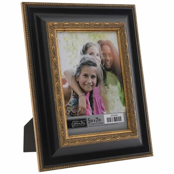 Hot Sale ⭐ Black & Gold Beaded Scroll Frame ???? 3 Hot Sale ⭐ Black & Gold Beaded Scroll Frame ????