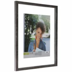 Gray Wood Float Wall Frame -Scotch Shop 350Wx350H 2021178 b 0621 px