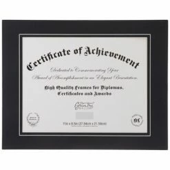 Outlet ???? Pre-Cut Mat - 8 1/2" X 11" ????