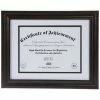 Brushed Bronze Beveled Document Frame - 11" X 8 1/2"