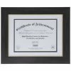 Black & Gold Document Frame - 11" X 8 1/2" -Scotch Shop 350Wx350H 2024404 0421 PX