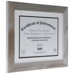 Gray Barnwood Document Frame - 11" X 8 1/2" -Scotch Shop 350Wx350H 2025559 b 0421 PX