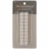 White Stick-On Hook & Loop Coins -Scotch Shop 350Wx350H 2047314 0421 px