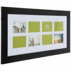 Black Wood Collage Wall Frame -Scotch Shop 350Wx350H 2060374 b 1121 PX