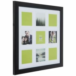 Best deal ???? Black Wood Collage Wall Frame ???? -Scotch Shop 350Wx350H 2060473 b 0621 PX