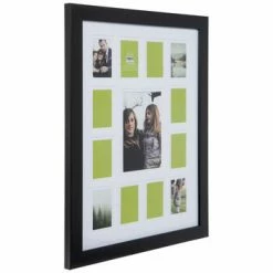 Best deal ???? Black Wood Collage Wall Frame ???? -Scotch Shop 350Wx350H 2060481 b 0621 PX