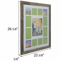 Barnwood Collage Wall Frame -Scotch Shop 350Wx350H 2060556 a 0821 PX