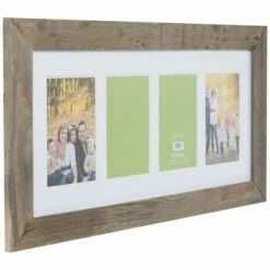 Gray Barnwood Collage Wall Frame -Scotch Shop 350Wx350H 2060580 b 0821 PX