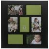 Best Sale ⭐ Black Wood Collage Wall Frame ???? -Scotch Shop 350Wx350H 2066348 0621 px