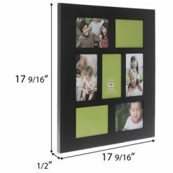 Best Sale ⭐ Black Wood Collage Wall Frame ???? -Scotch Shop 350Wx350H 2066348 a 0621 px