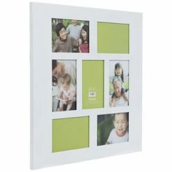 Buy ???? White Wood Collage Wall Frame ???? -Scotch Shop 350Wx350H 2066397 b 0621 PX
