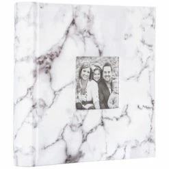 White Marble Photo Album