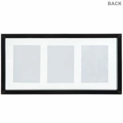 Black Float Collage Wood Wall Frame 10 Black Float Collage Wood Wall Frame -Scotch Shop 350Wx350H 444281 c 0722
