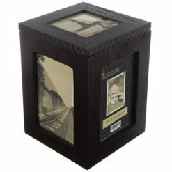 Photo Storage Box Wood Collage Frame