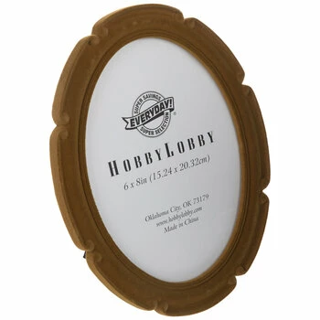 Best deal ✔️ Amber Velvet Oval Frame - 6" X 8" ❤️ 2 Best deal ✔️ Amber Velvet Oval Frame - 6" X 8" ❤️