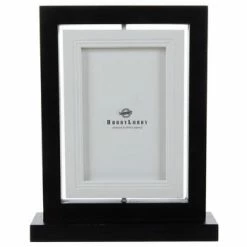 Deals ❤️ Black & White Rotating Wood Frame - 4" X 6" ✔️ -Scotch Shop 350Wx350H 5719067 b 1122