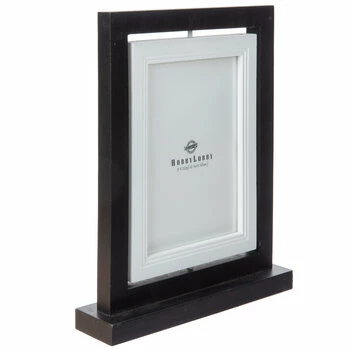 Promo ❤️ Black & White Rotating Wood Frame - 5" X 7" ???? 3 Promo ❤️ Black & White Rotating Wood Frame - 5" X 7" ????