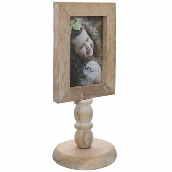 New ???? Distressed Pedestal Wood Frame ⌛ 3 New ???? Distressed Pedestal Wood Frame ⌛